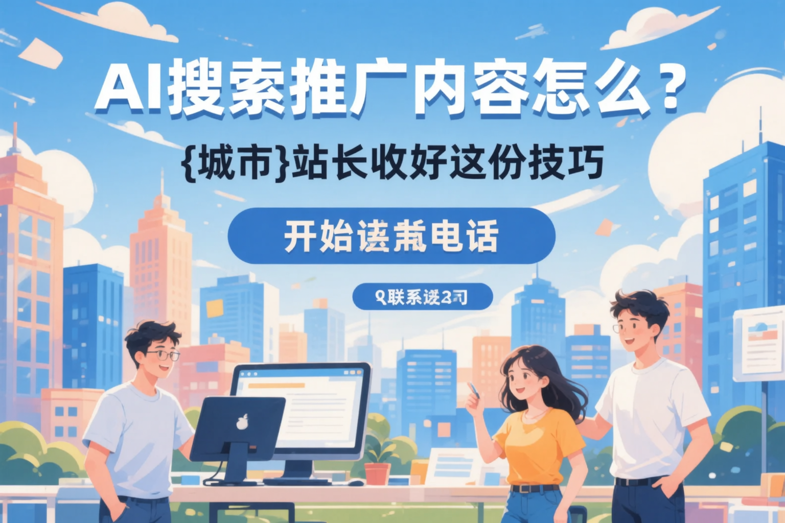 AI搜索推广内容怎么写？奇台站长收好这份技巧